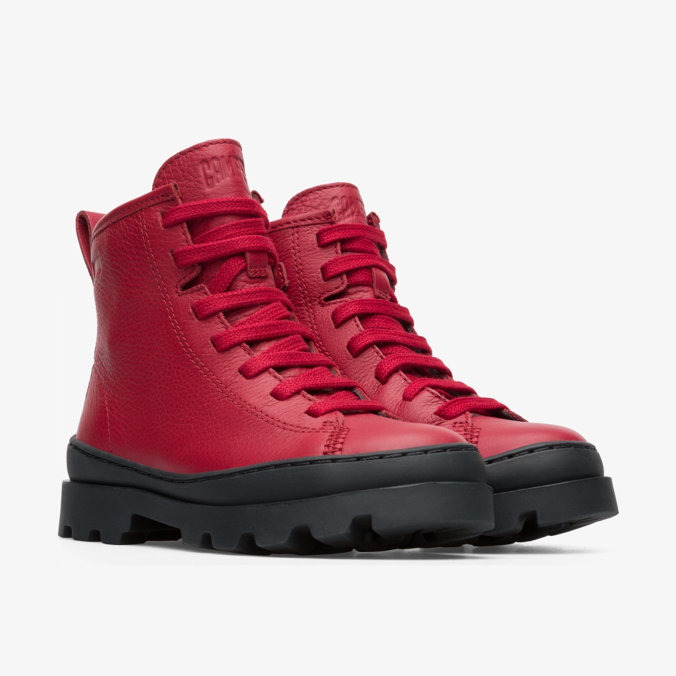 Botas Camper Brutus Niña - Rojas | Camper Online + 3571TEQFL